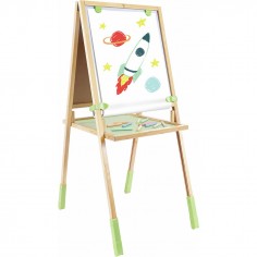 Tableau 2 en 1 en bambou - Un jeu Hape - Hape Toys