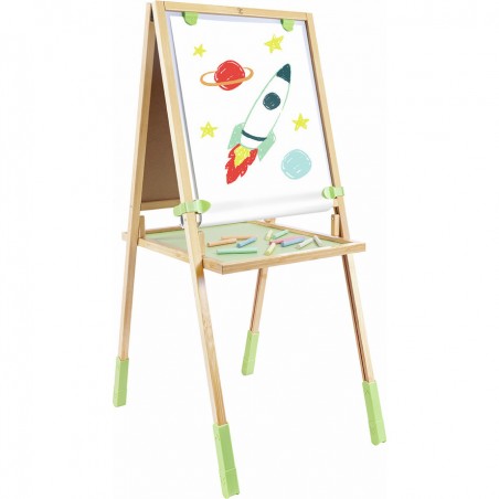 Tableau 2 en 1 en bambou - Un jeu Hape - Hape Toys