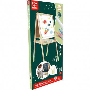 Tableau 2 en 1 en bambou - Un jeu Hape - Hape Toys