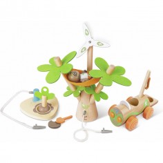 Arbre éolienne et voiture électrique - Hape