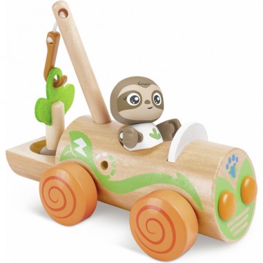 Arbre éolienne et voiture électrique - Hape