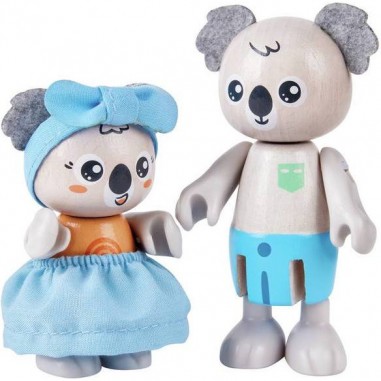 La famille koala - Un jeu - Hape