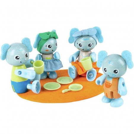La famille éléphant - Un jeu - Hape