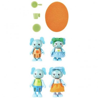 La famille éléphant - Un jeu - Hape