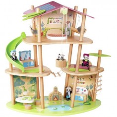 La maison en bambou des pandas - Hape