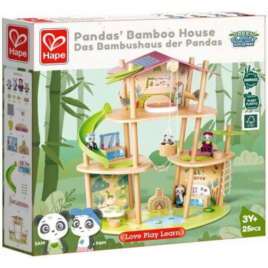 La maison en bambou des pandas - Hape