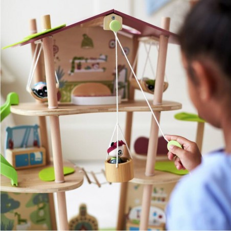 La maison en bambou des pandas - Hape