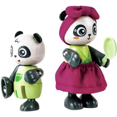 La maison en bambou des pandas - Hape