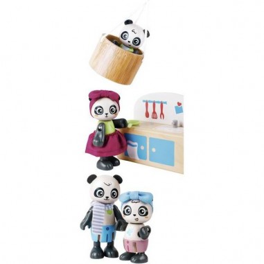 La maison en bambou des pandas - Hape