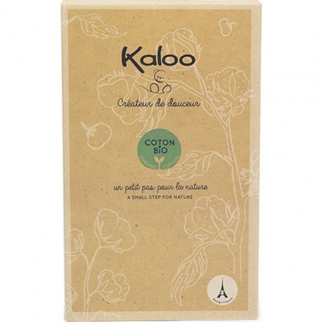 Doudou coton bio lapin rose - Kaloo