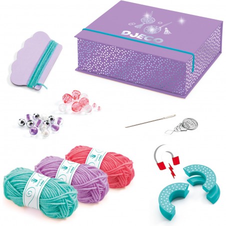 Coffret pompons pampilles - loisirs créatifs - Djeco