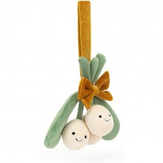 Jellycat Peluche Porte clés Œuf à la coque et - Amuseable Happy Boiled Egg  - Jellycat