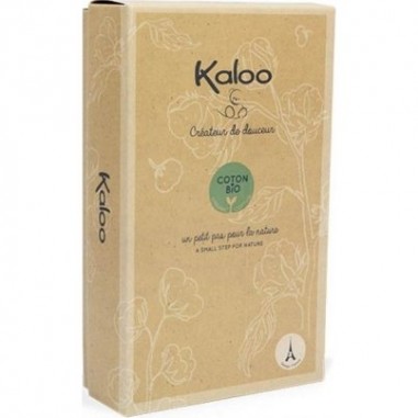 Doudou coton bio lapin gris - Kaloo