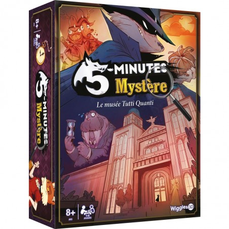 5 Minutes Mystère - Jeu d'Enquête - Jeu de Société - Wiggles 3d