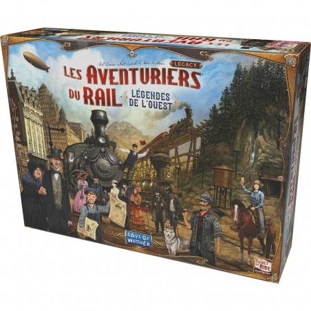 Les Aventuriers du Rail Legacy - Days Of Wonder