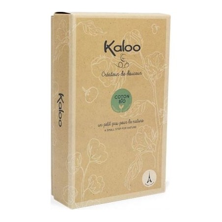 Doudou coton bio lapin bleu - Kaloo