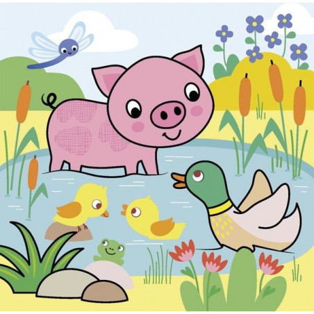 Coffret créatif Multiactivités - Jouet créatif enfant 3 ans - Janod
