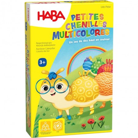 Petites Chenilles Multicolores - Jeux enfants - Haba