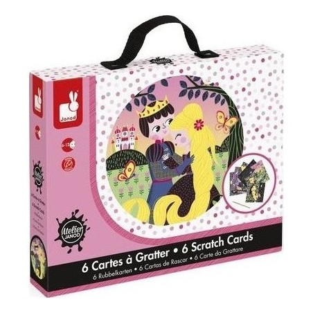 Cartes à gratter Raiponce