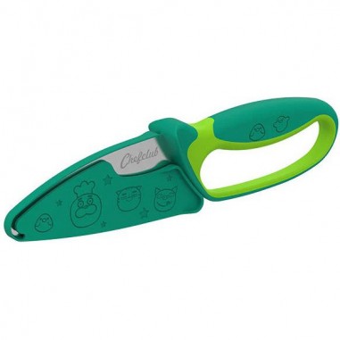 Couteau du chef vert - Atelier cuisine enfant - Chefclub Kids