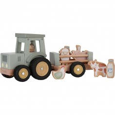 Tracteur avec remorque Little Farm - Little Dutch