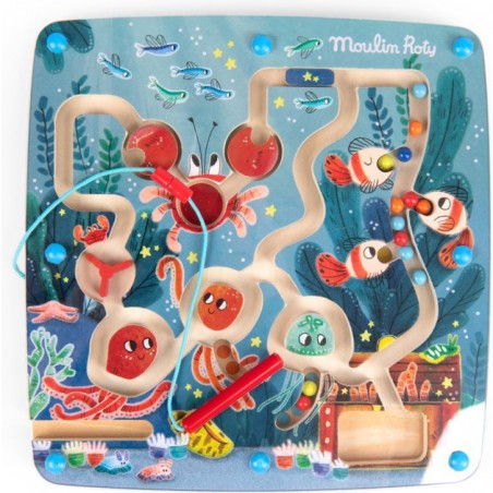 Labyrinthe magnétique Les aventures de Paulie - Moulin Roty