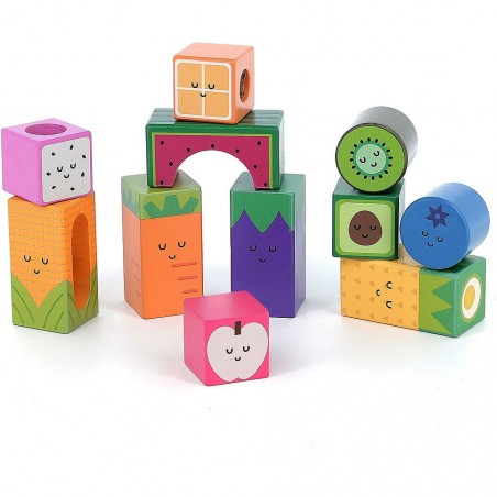 Cubes sonores fruits Andy Westface - Vilac