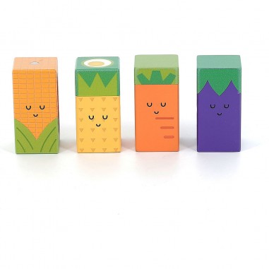 Cubes sonores fruits Andy Westface - Vilac