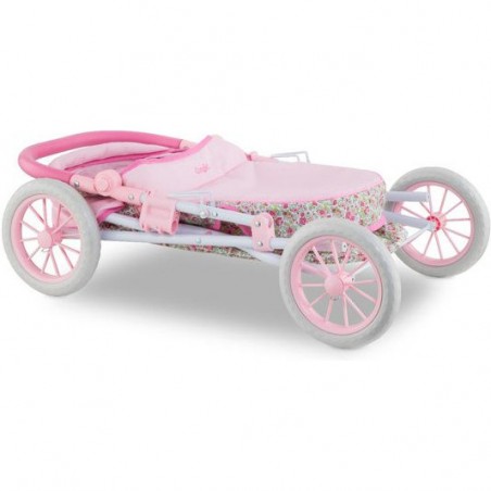 Landau fleuri pour poupée - Corolle