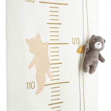 Toise en coton - Décoration chambre enfant, cadeau naissance bébé - Kaloo