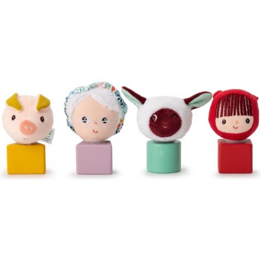 Louis voiture picnic à  tirer et a formes - Lilliputiens