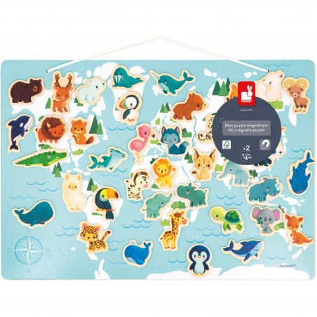 Mon puzzle magnetique minikids - Janod
