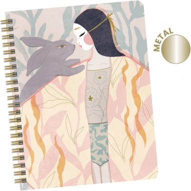 Djeco - Cahiers à  spirales Izumi - Lovely Paper By Djeco