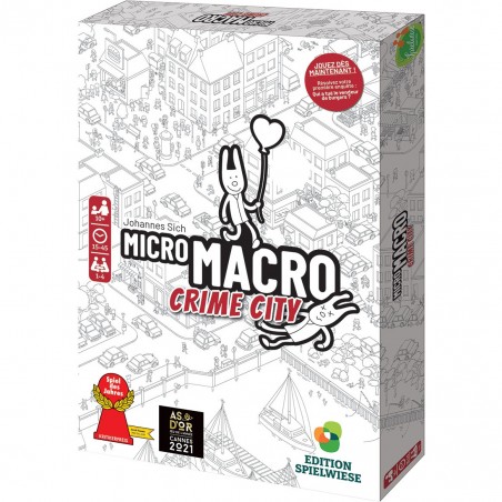 MicroMacro: Crime City - Jeux de société - Blackrock - Spielwiese