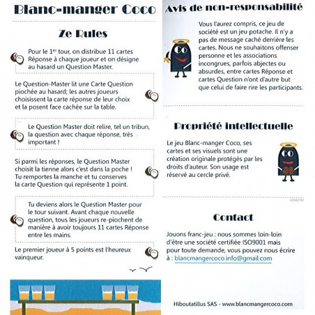 Blanc-Manger Coco - Jeu de société - Hiboutatillus