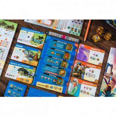 Jeu Dinosaur island Rawr'N'write - Jeu de société expert - Catch Up Games