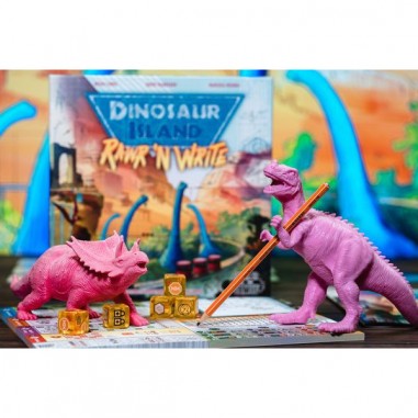Jeu Dinosaur island Rawr'N'write - Jeu de société expert - Catch Up Games