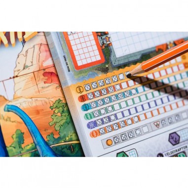 Jeu Dinosaur island Rawr'N'write - Jeu de société expert - Catch Up Games