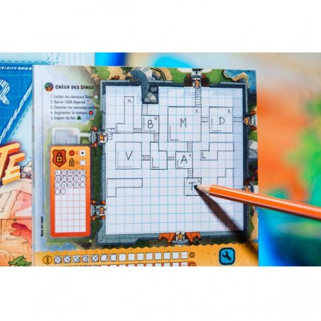 Jeu Dinosaur island Rawr'N'write - Jeu de société expert - Catch Up Games