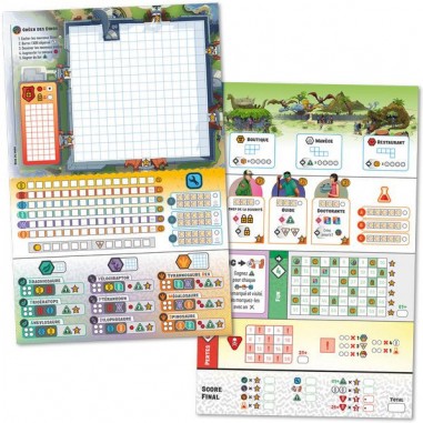 Jeu Dinosaur island Rawr'N'write - Jeu de société expert - Catch Up Games