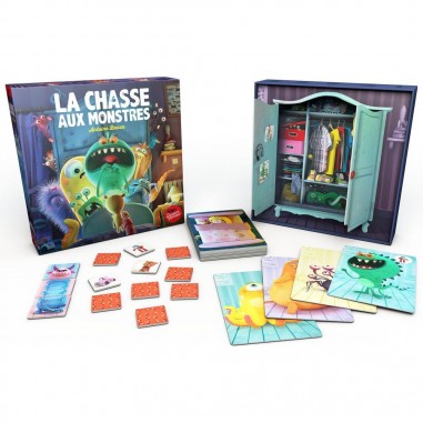 La chasse aux Monstres - Un jeu coopératif de mémoire pour enfants - Le Scorpion Masqué