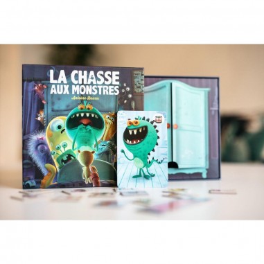 La chasse aux Monstres - Un jeu coopératif de mémoire pour enfants - Le Scorpion Masqué