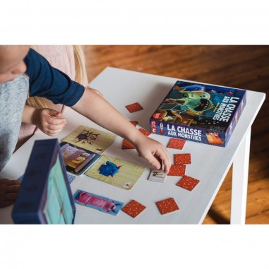 La chasse aux Monstres - Un jeu coopératif de mémoire pour enfants - Le Scorpion Masqué