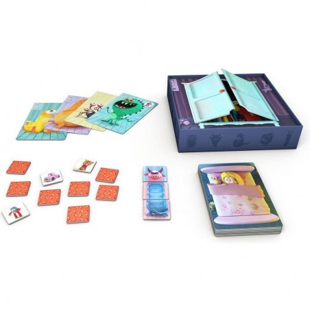 La chasse aux Monstres - Un jeu coopératif de mémoire pour enfants - Le Scorpion Masqué