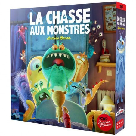 La chasse aux Monstres - Un jeu coopératif de mémoire pour enfants - Le Scorpion Masqué