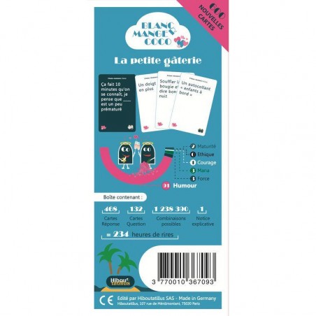 Blanc Manger Coco 3 - La Petite Gâterie - Jeu de société - Blanc Manger Coco - Hiboutatillus
