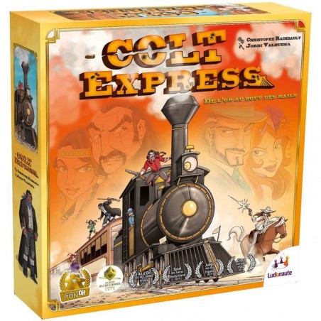 Colt Express - Jeu de société intéractif - Stratégie - Asmodee - Ludonaute