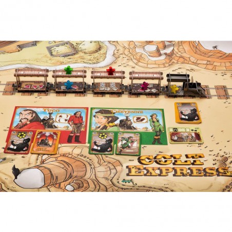 Colt Express - Jeu de société intéractif - Stratégie - Asmodee - Ludonaute
