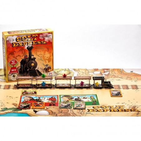 Colt Express - Jeu de société intéractif - Stratégie - Asmodee - Ludonaute