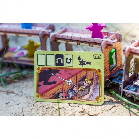 Colt Express - Jeu de société intéractif - Stratégie - Asmodee - Ludonaute